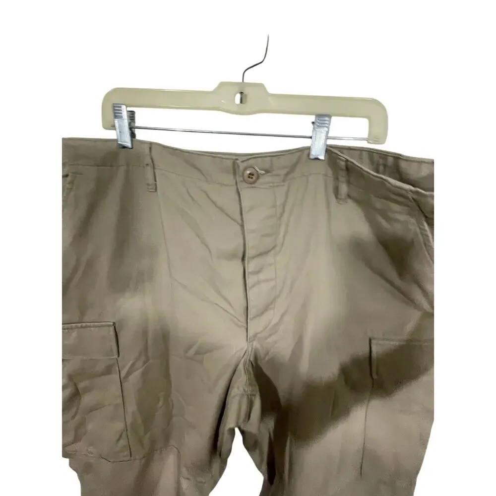 Mens Propper Tactical Utility Cargo Combat Tactical Pants XL Beige Khaki